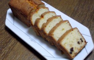 レーズン＆レモンパウンドケーキ